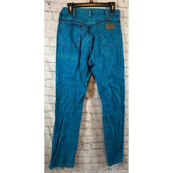 Vintage Wrangler Jeans Womenswear High Waist Blue Denim Pants‎ Trousers 13x32 - Picture 3 of 4